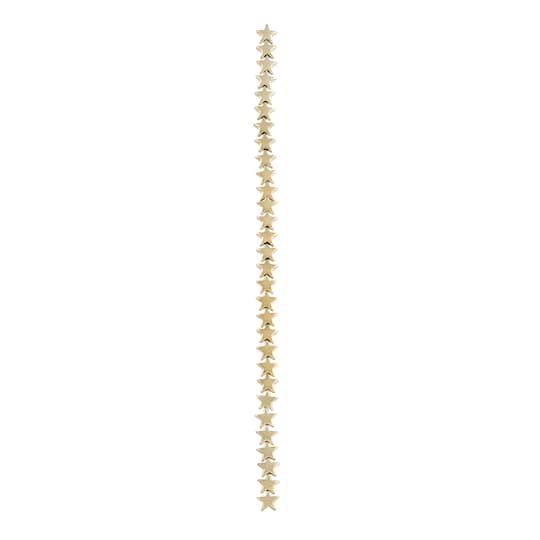 Gold Reconstituted Hematite Star Beads, 8mm by Bead Landing™